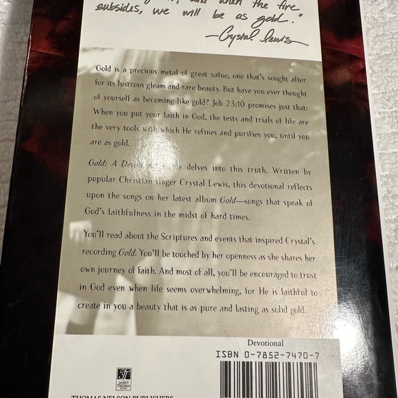 Gold: A Devotional by Crystal Lewis - Picture 2 of 10